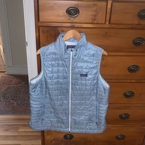 Patagonia Sky Blue Quilted Vest